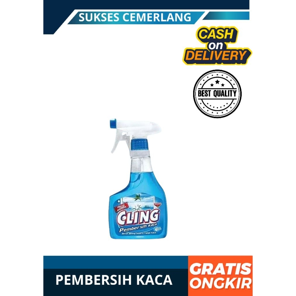 [1PCS] pembersih kaca cling harga terjangkau premium terjangkau semprotan kaca dan isi ulang