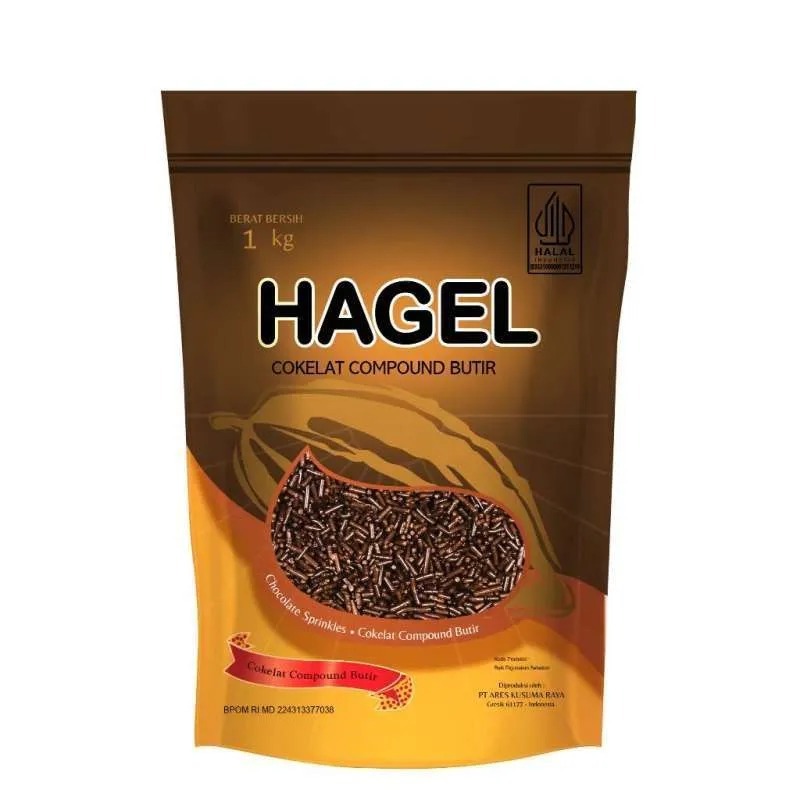 

Meses Hagel 1 Kg Chocolate Sprinkles Compound Butir Coklat