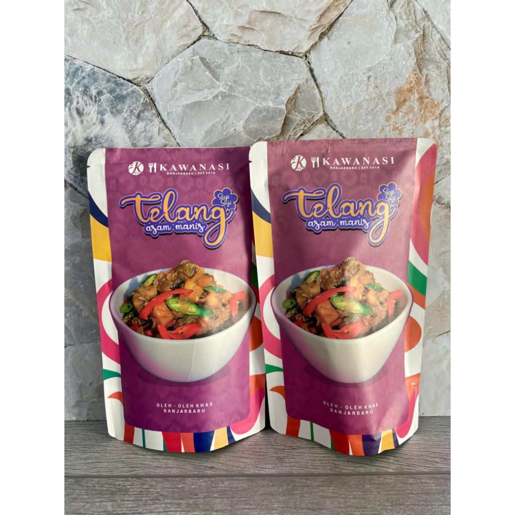 

Ikan Asin Telang Asam Manis