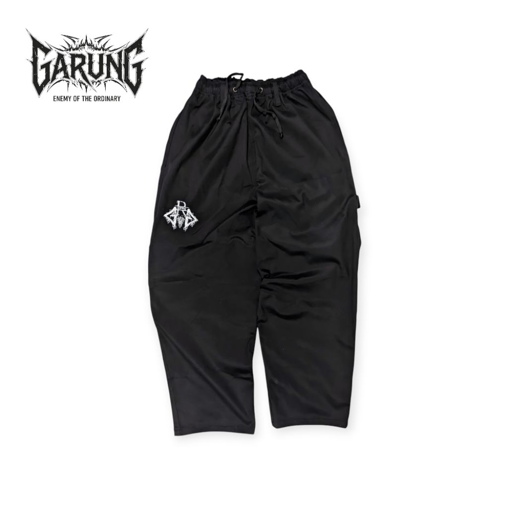 Celana Panjang Balon / Baggy Pants Carpenter Motif GRG – Celana Streetwear Unisex Katun Twill Stretc