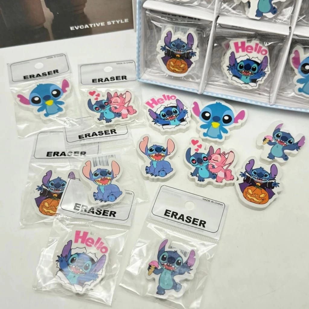 

PENGHAPUS PENSIL KARAKTER LUCU STICTH CAPYBARA ERASER MOTIF