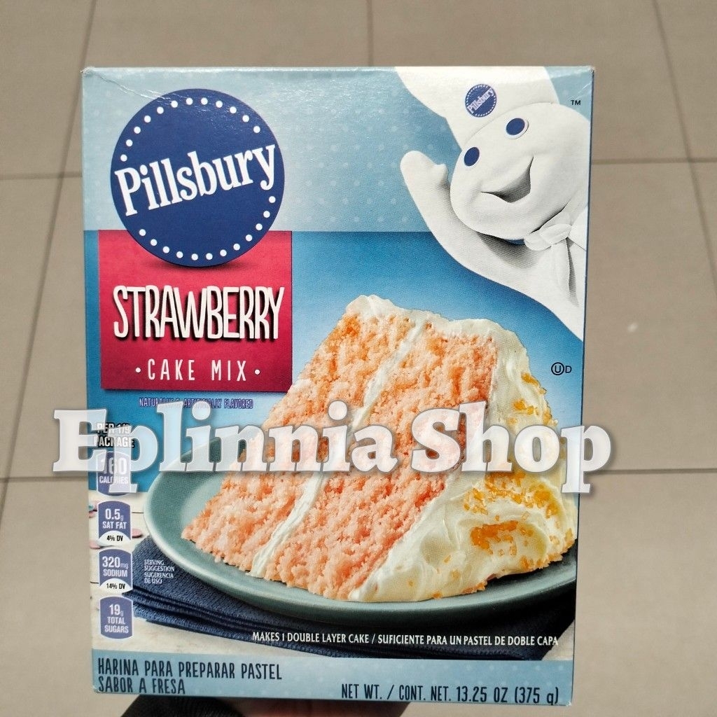 

Pillsbury Strawberry Cake Mix 375 gr - Tepung Premix Instan
