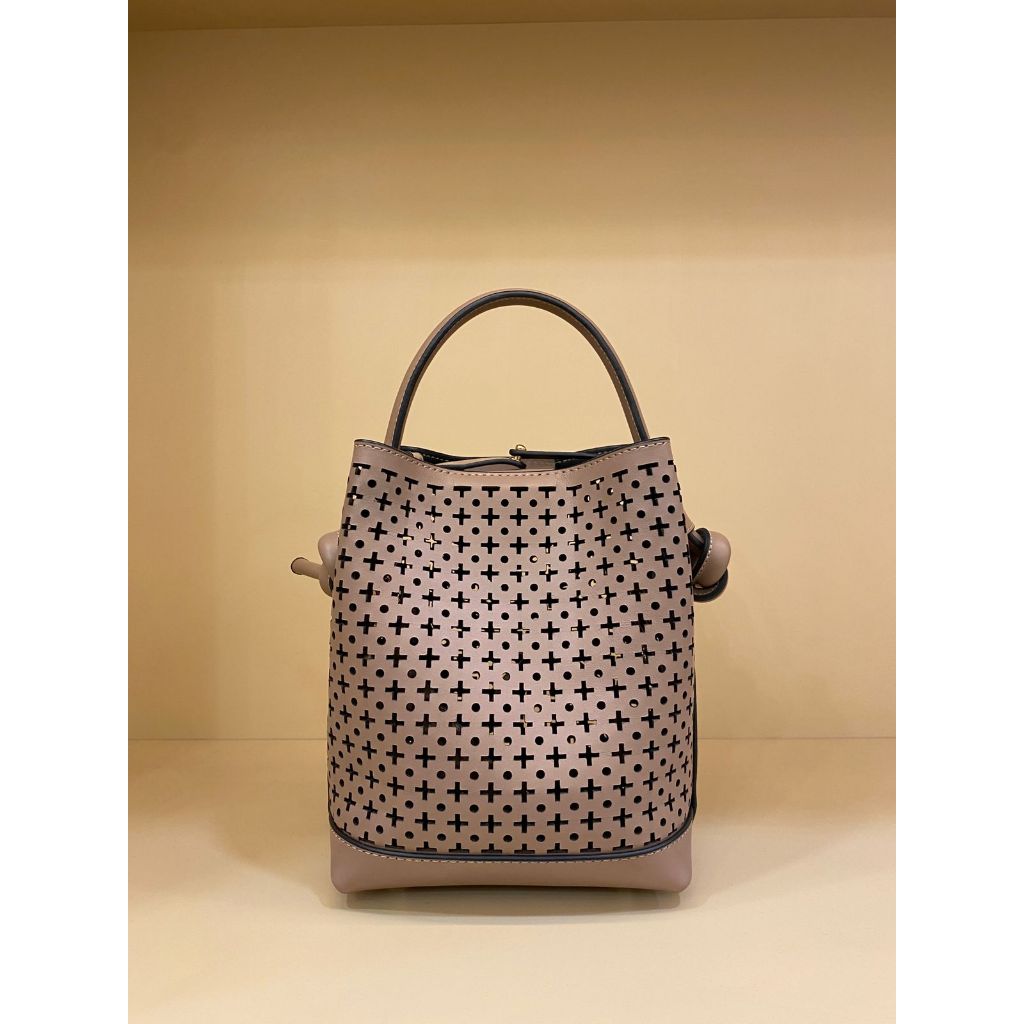 ELLA & GLO Ellen Mini New Genuine Leather Bag - Tas Bucket Kulit Wanita