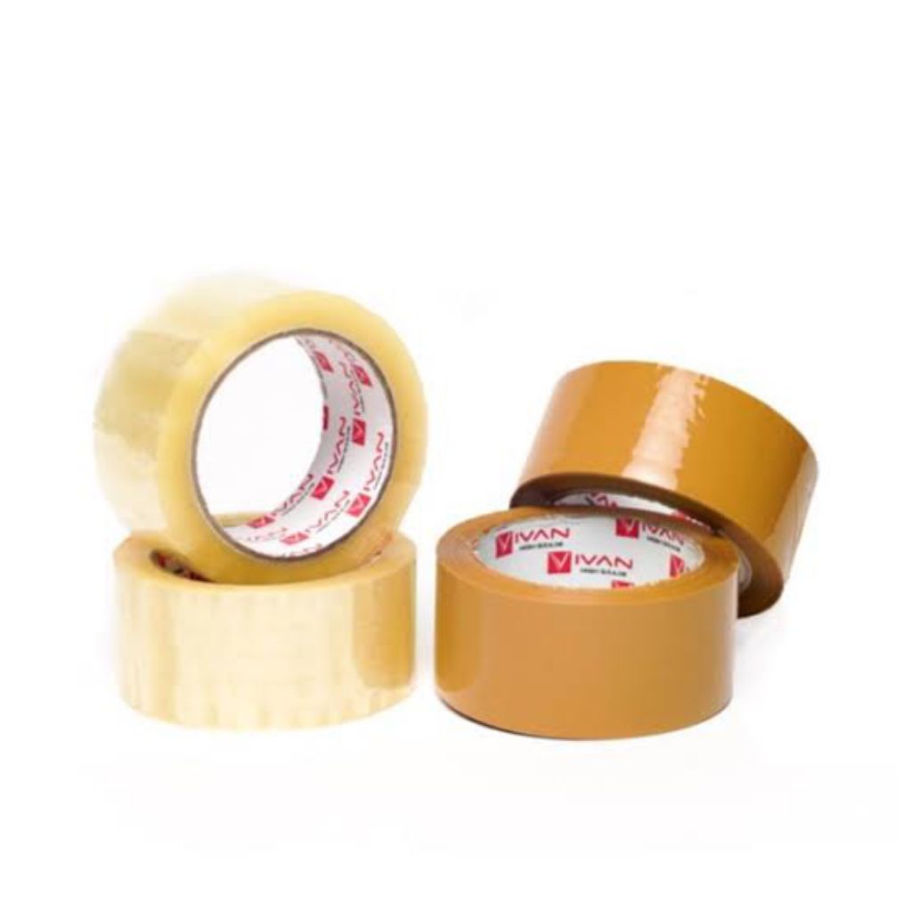 

Lakban Coklat 45mm X 90Yard Isolatip Isolasi Masking Tape