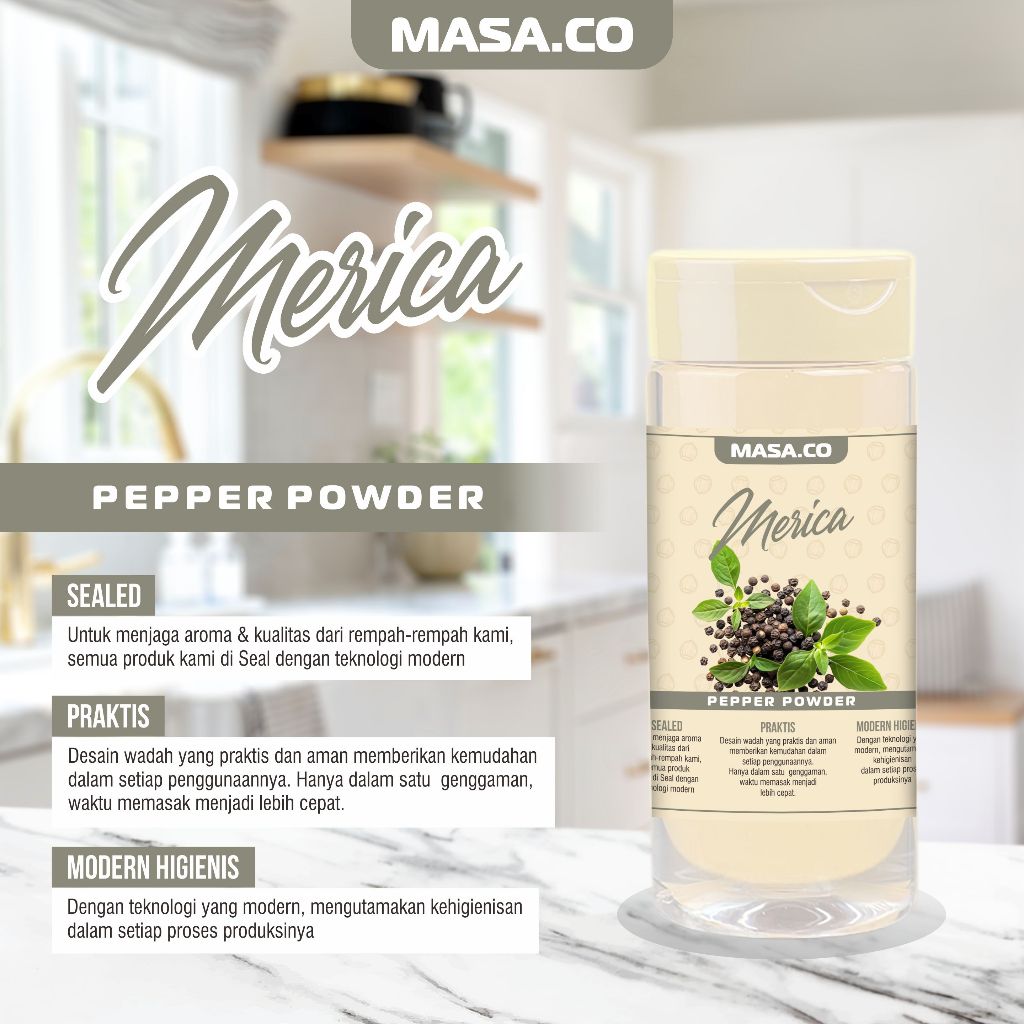 

ALL VARIANT - MASA&CO REMPAH Bumbu Dapur Kualitas Premium - MERICA.CO