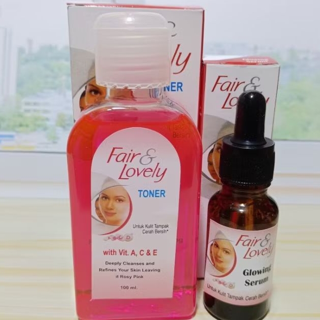 Paket Serum Glowing fair & Lovely + Toner Fair & Lovely || fair & lovely paket