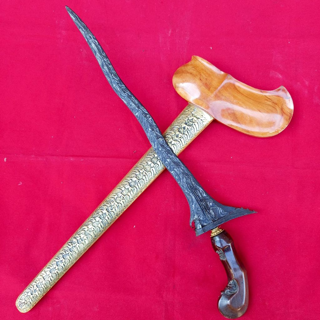KoleksiDapur Pandowo Cinarito Luk 5 Pamor Ganggang Kayut