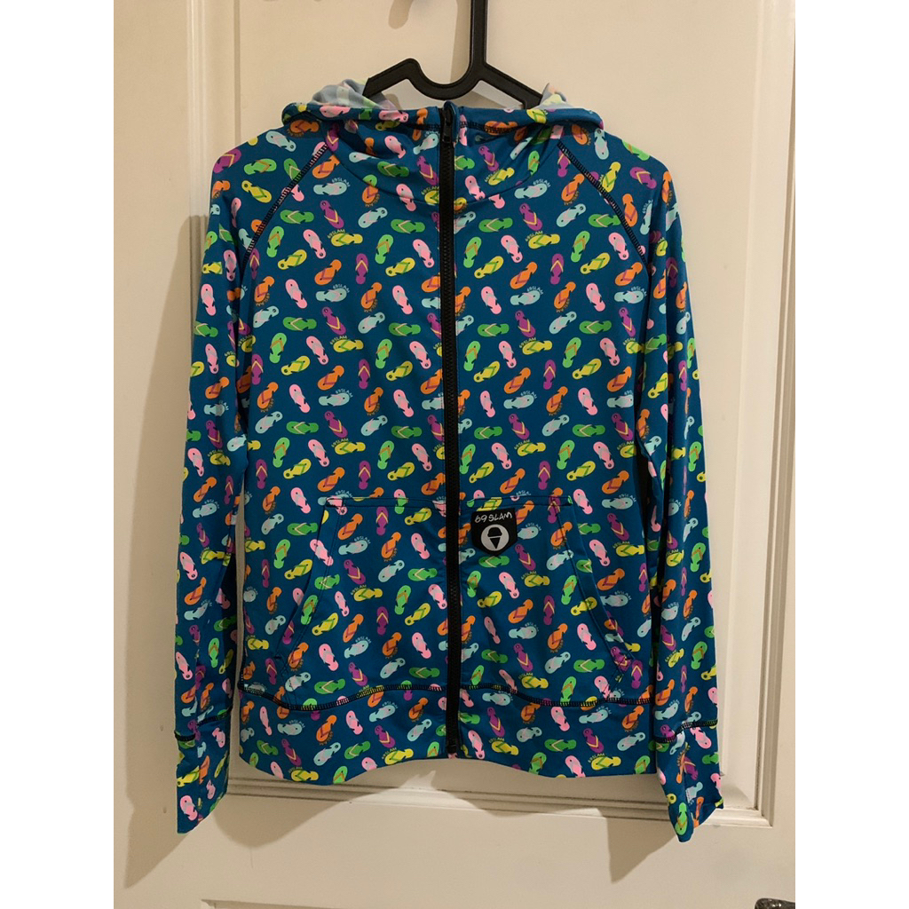69SLAM Colourful Womens Swimsuit Hoodie Jacket