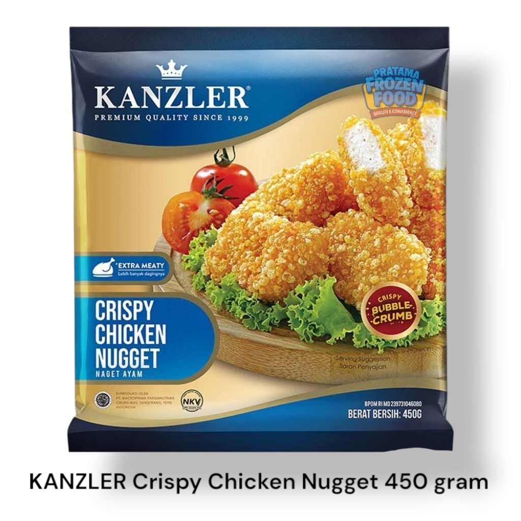 

KANZLER Crispy Chicken Nugget 120g 250g 450g Frozen naget