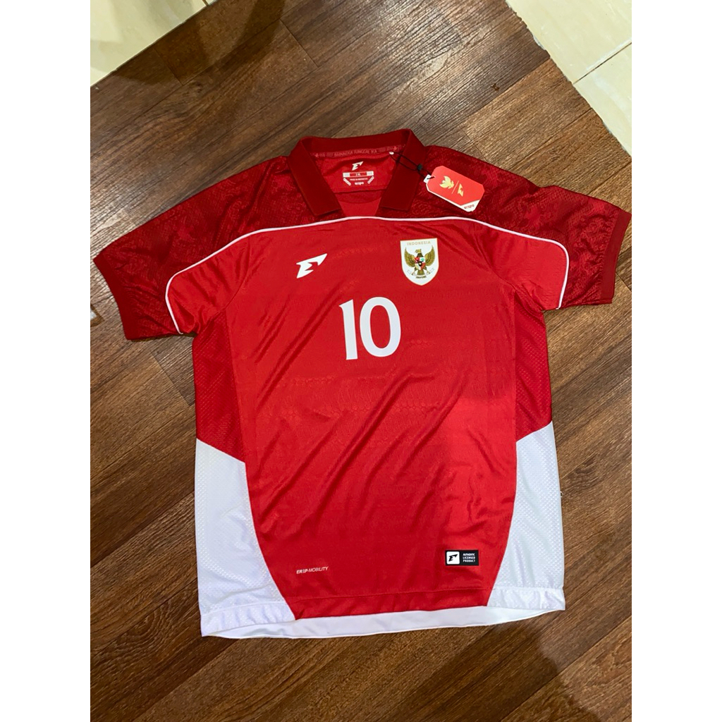 Jersey Timnas Original + Nameset Ole Romeny