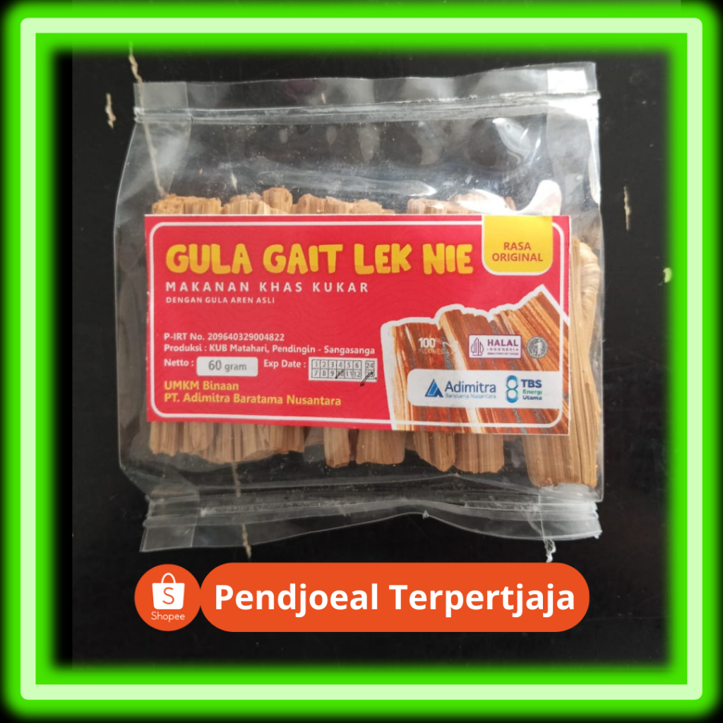 

Gula Gait Lek Nie Made Khas Kukar Rasa Original