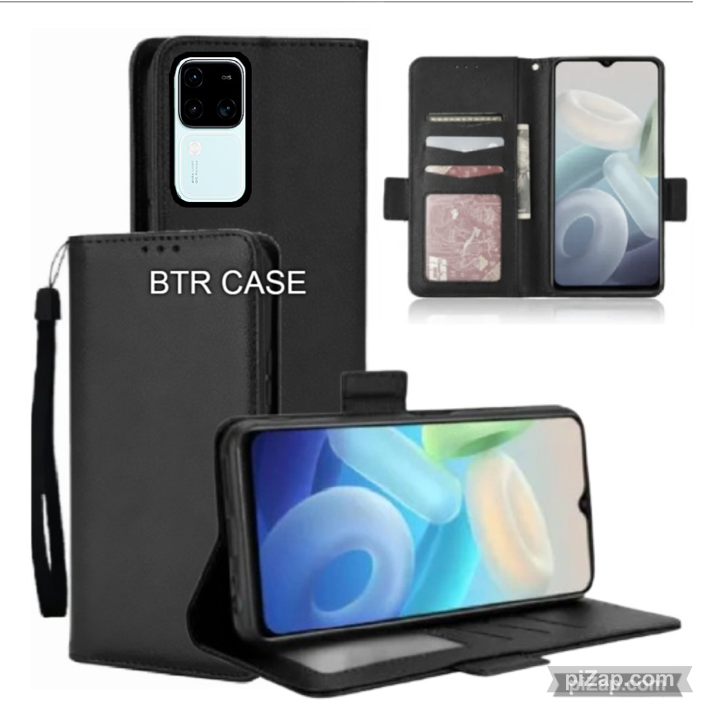 CASE DOMPET HP VIVO V30 - VIVO V30 PRO CASING DOMPET KULIT FLIP COVER LEATHER SARUNG HP