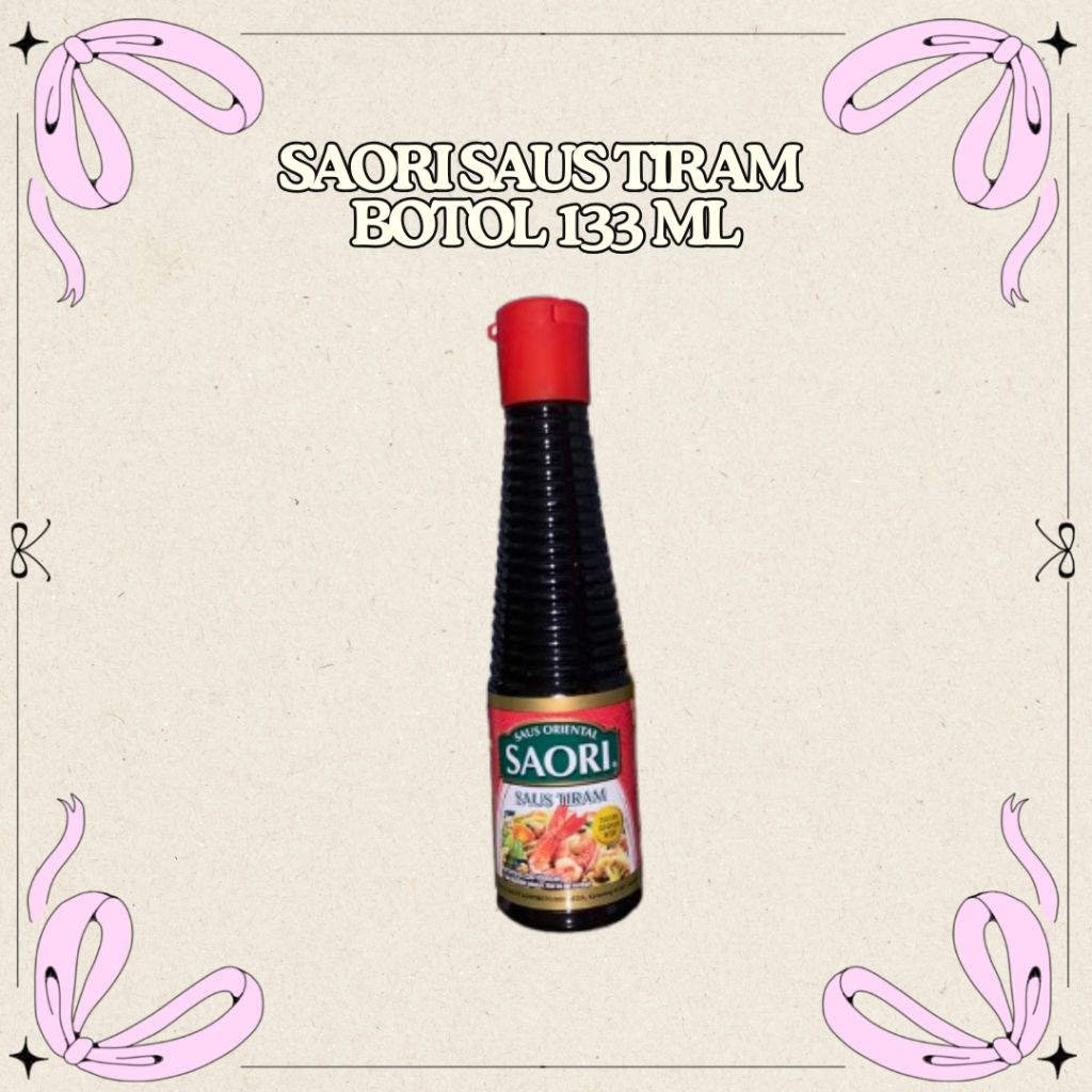 

Saori Saus Tiram Botol 135 ml