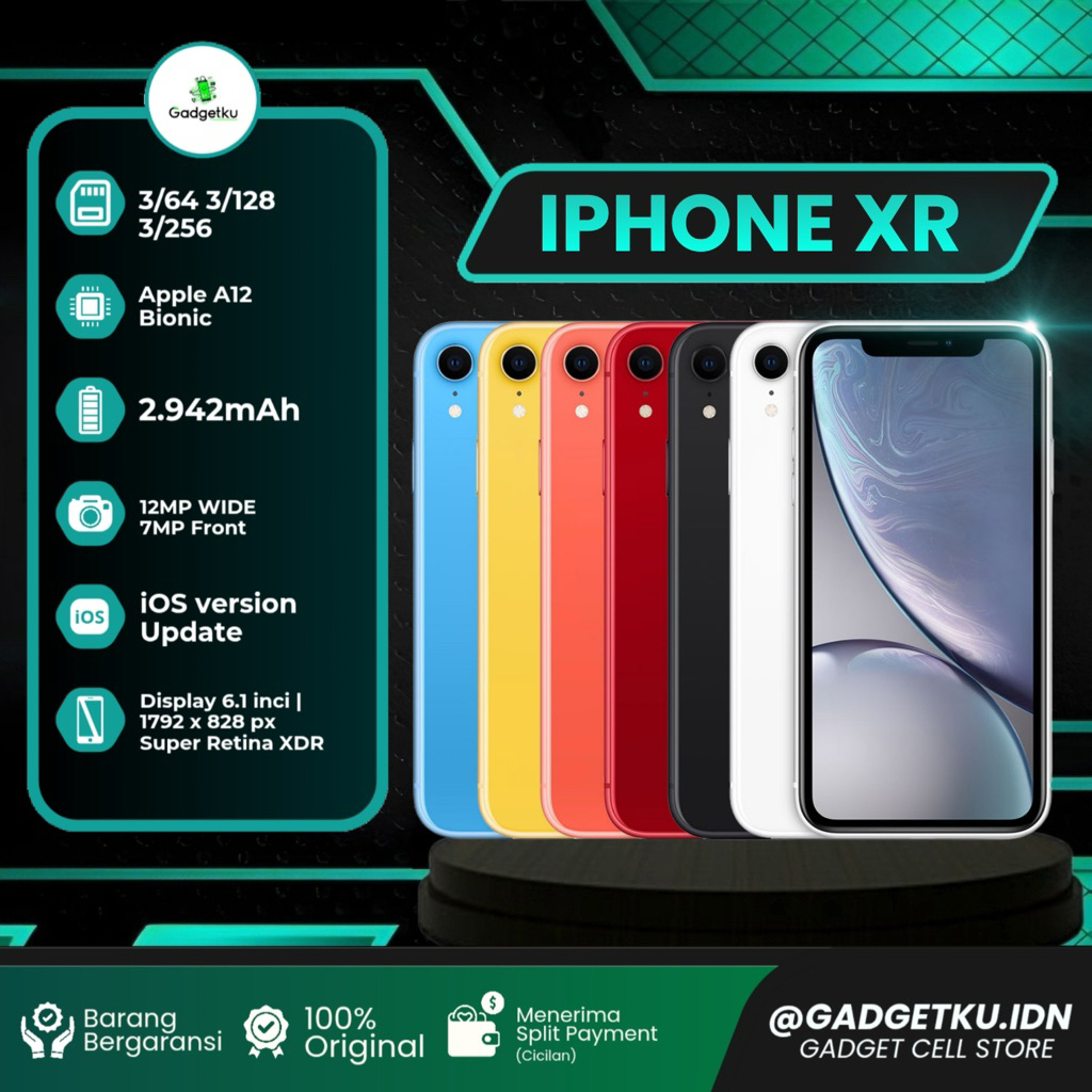 Iphone xr 64/128/256gb