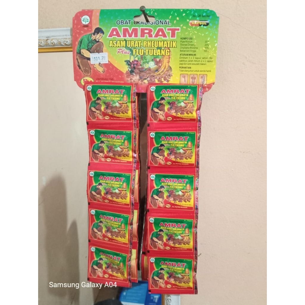 kapsul Am-rat 100%original