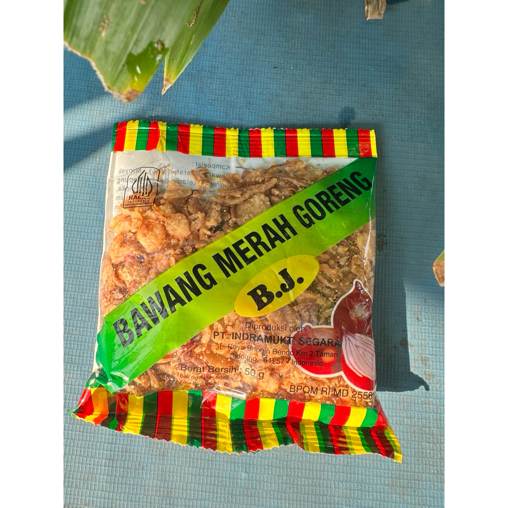 

bawang goreng merah bj 50gram
