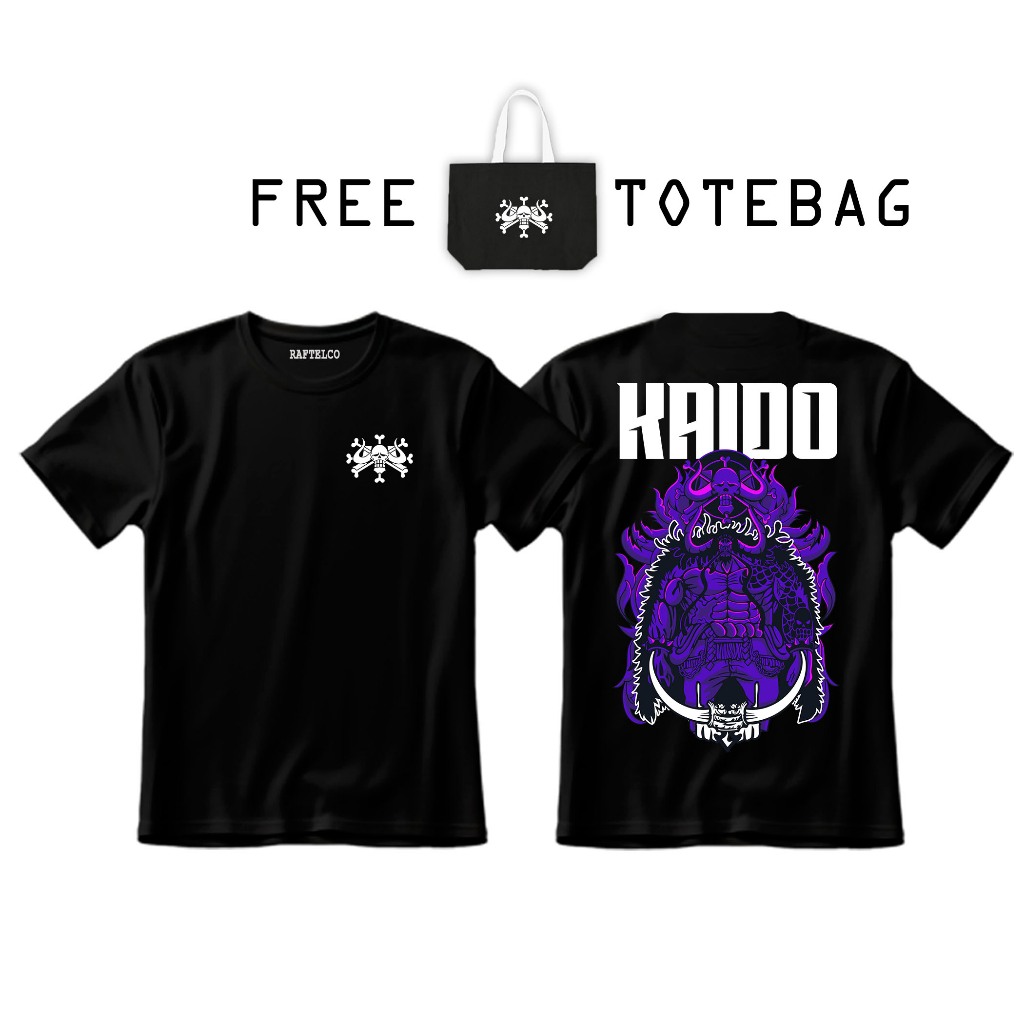 KAOS KAIDO - KAOS ONE PIECE - TSHIRT ONE PIECE -  KAOS KAIDO SEIRYU MODE - KAOS ANIME