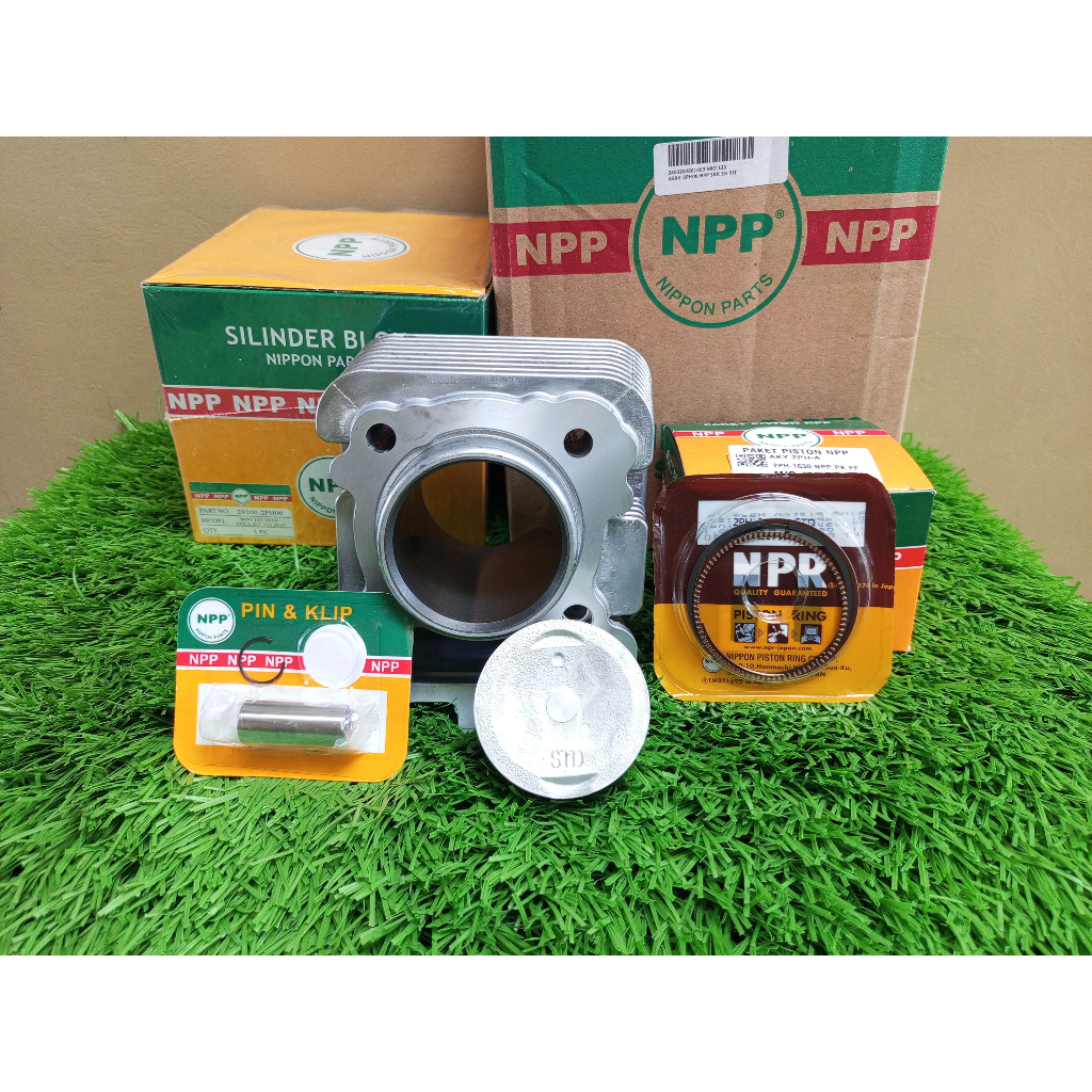 Cylinder Blok Megapro Mono 2010-Up / Verza (KYE) STD | Blok Seher Paket Megapro Mono Verza (KYE) NPP