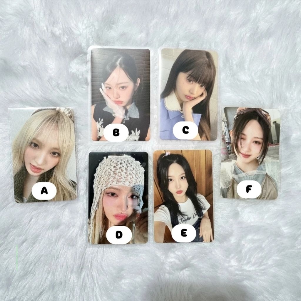 [OFFICIAL] Photocard IVE Empathy Liz Wonyoung Sense Gaeul Withmuu Scout