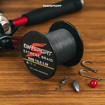 Senar Pancing TaffSPORT Senar Benang Tali Pancing Extreme Braid Kuat Hingga 20kg