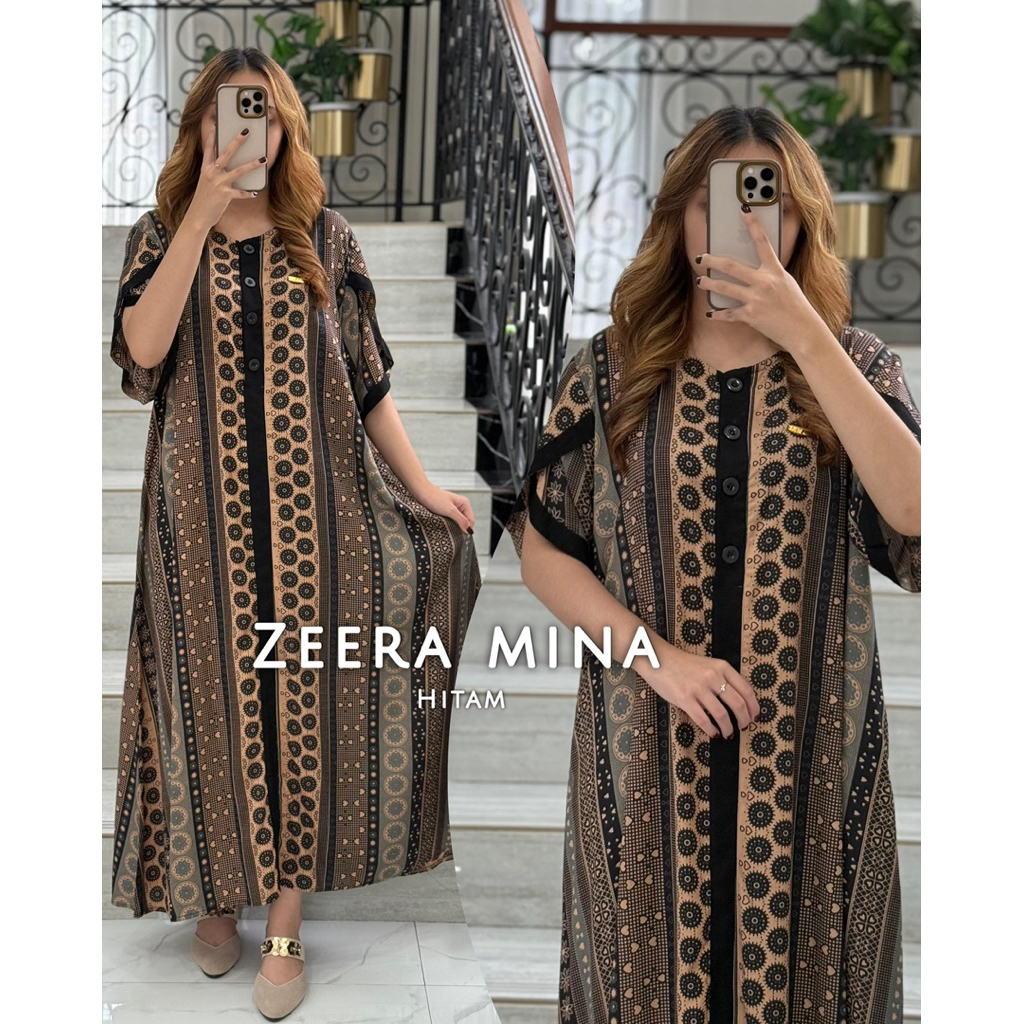 Daster Arab Zeera MINA Dress Rayon Original