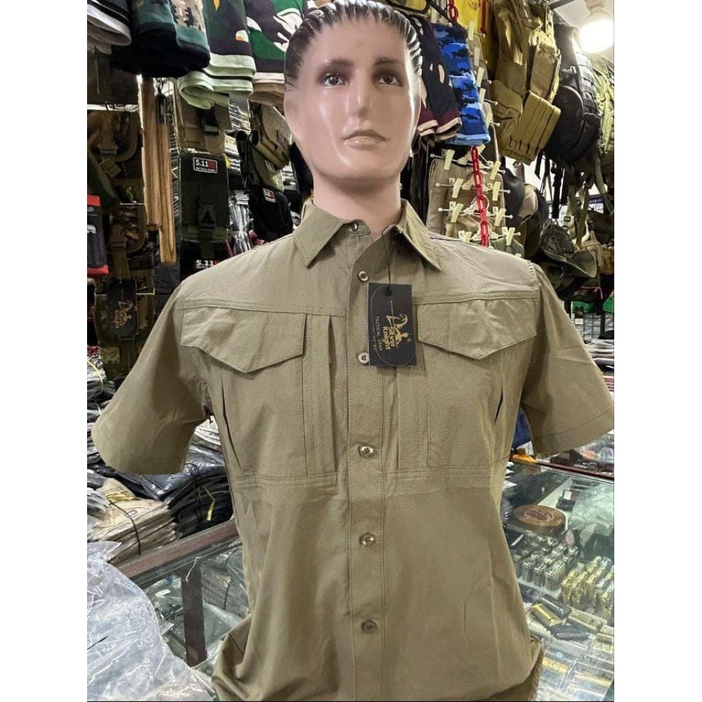 baju tactical Paspampres baju kemeja slivernight