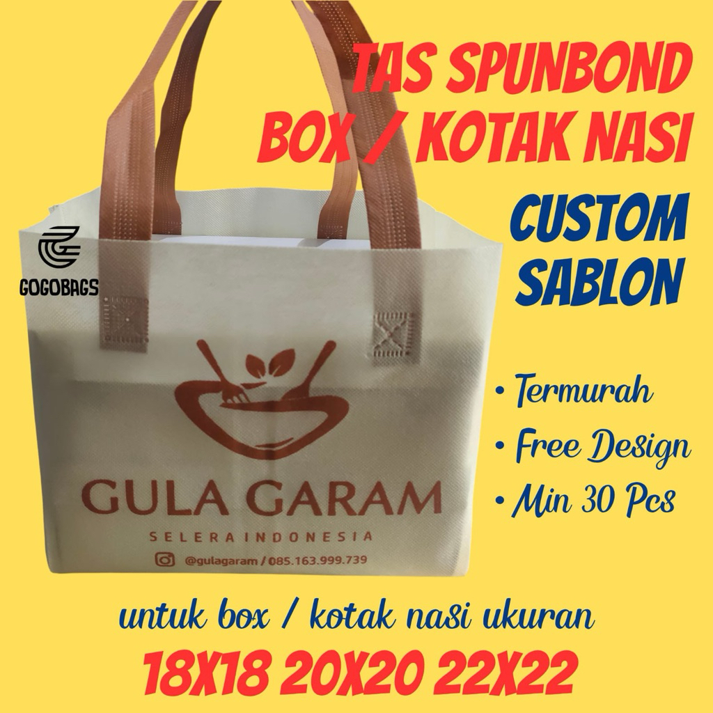 

Tas hajatan 22x22 Custom Sablon / Tas hajatan kotak nasi 22x22 / Tas hajatan kotak nasi 20x20 / Tas hajatan kotak nasi 18x18 / Tas Aqiqah / Tas khitan / Tas box nasi / Tas nasi bento / Tas berkat / Tas tumpeng mini / Tas cake / Tas besek / Tas box kue