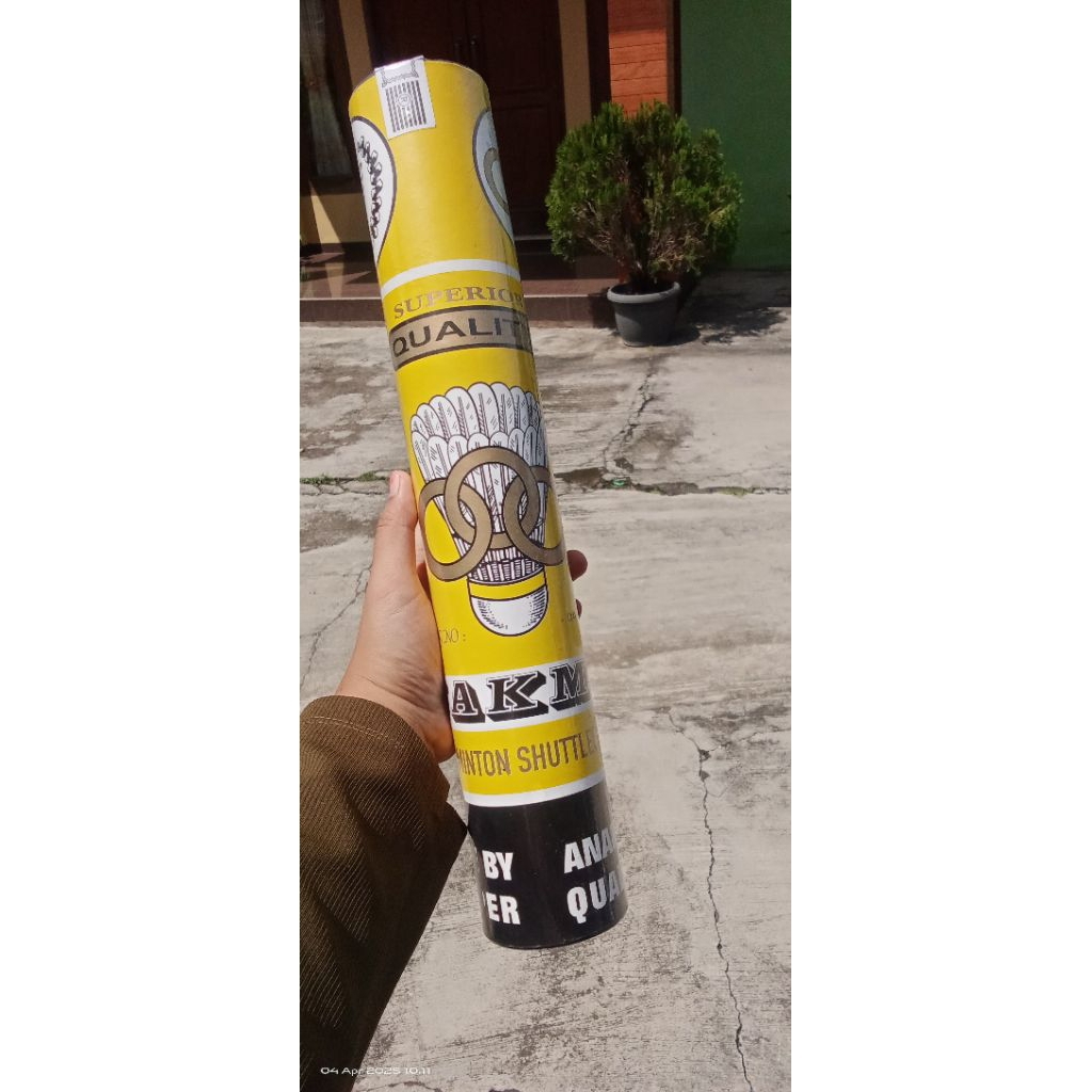 kock bulutangkis/ kock anak emas kuning/ kock badminton