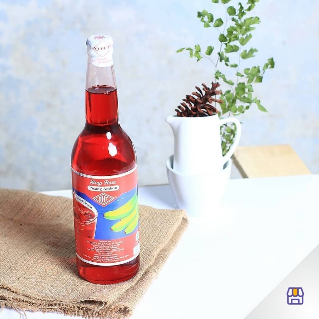 

Sirup DHT Rasa Pisang Ambon Khas Makassar | Oleh-oleh khas Makassar