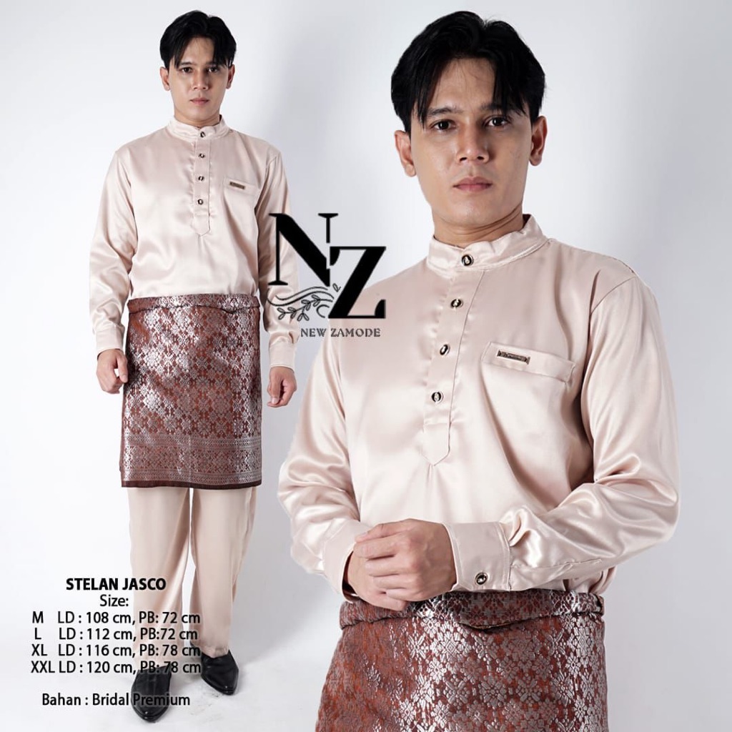 TERBARU NEW BAJU MELAYU PRIA MODERN / STELAN TELUK BELANGA / STELAN BAJU KURUNG MELAYU / BAJU PRIA