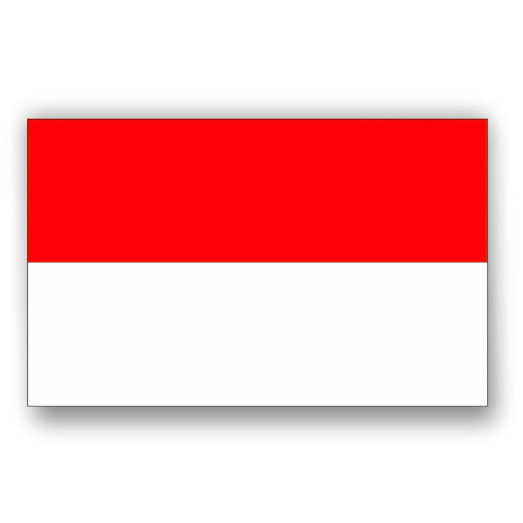 

Sticker Bendera Merah Putih Sticker Pipi Bahan Chromo