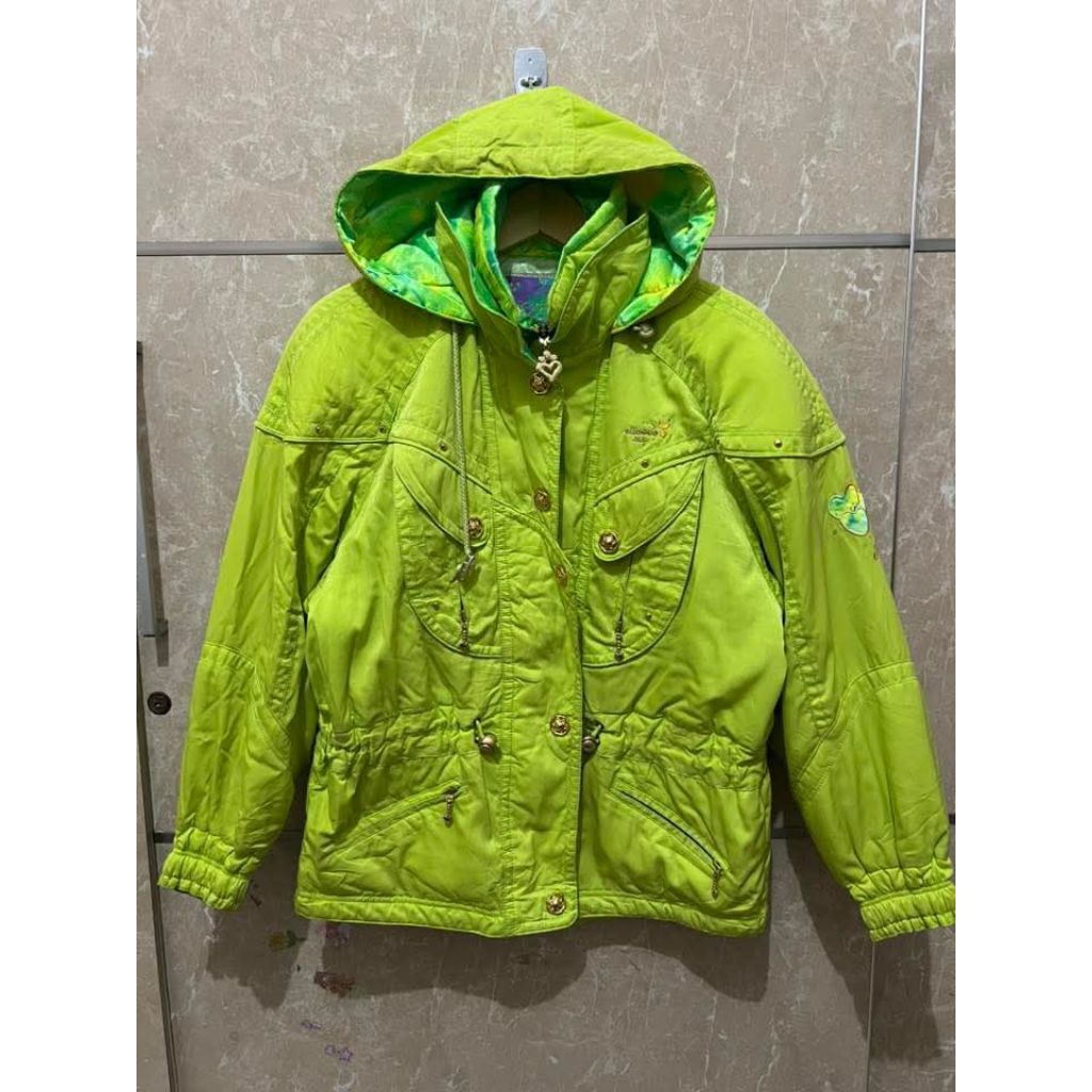 jaket ellese snowboard vintage racing sz L