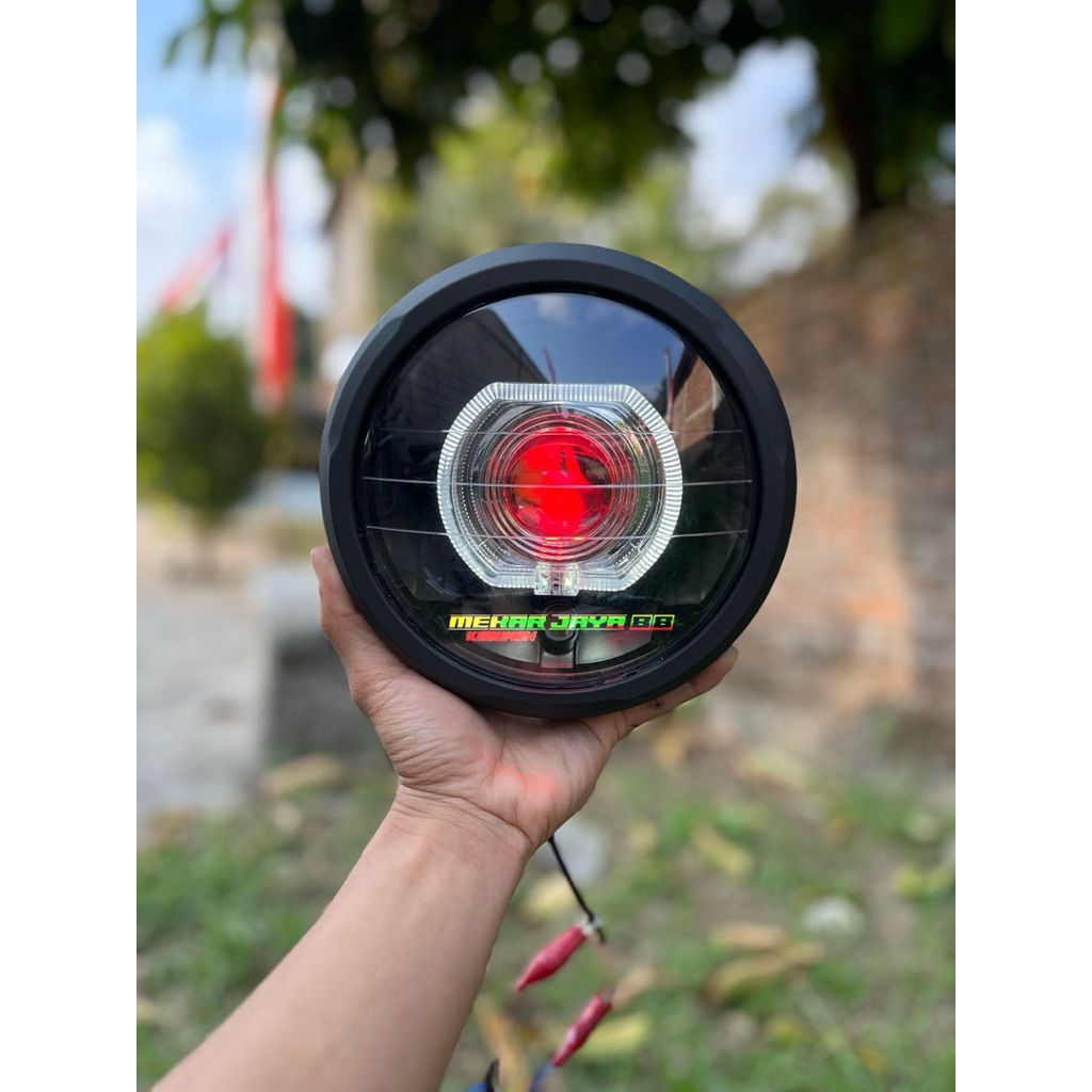 REFLEKTOR Lampu depa  CB150 VERZA 2018-2020 custom lampu BILED ALA-ALA ukuran 4,5 inc