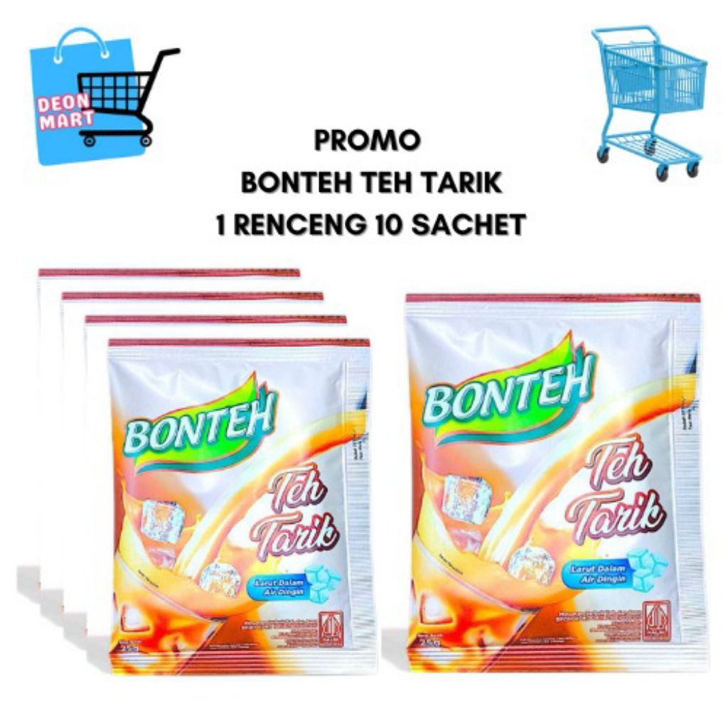 

PROMO BONTEH TEH TARIK 25 GR 1 RENCENG (10 SACHET)