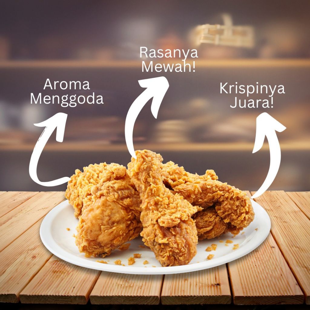 

Tepung Pre Mix Autentik 100% MC Do'nA (PREMIUM) Kemasan 1kg