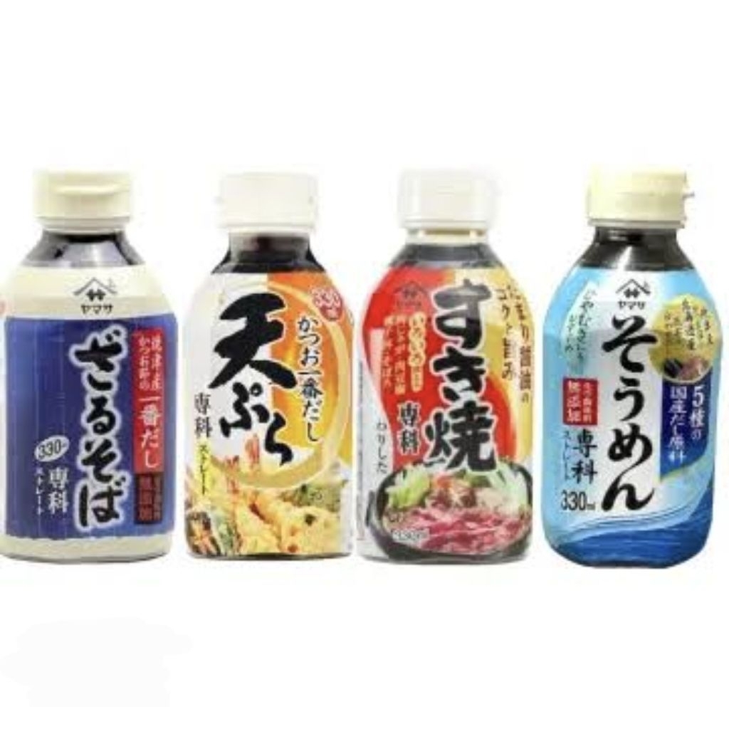 

Yamasa Gomendare Zarusoba Tempura Somen Senka Sukiyaki Sauce Bumbu Saus Celup Goreng Tempura Mie Sob