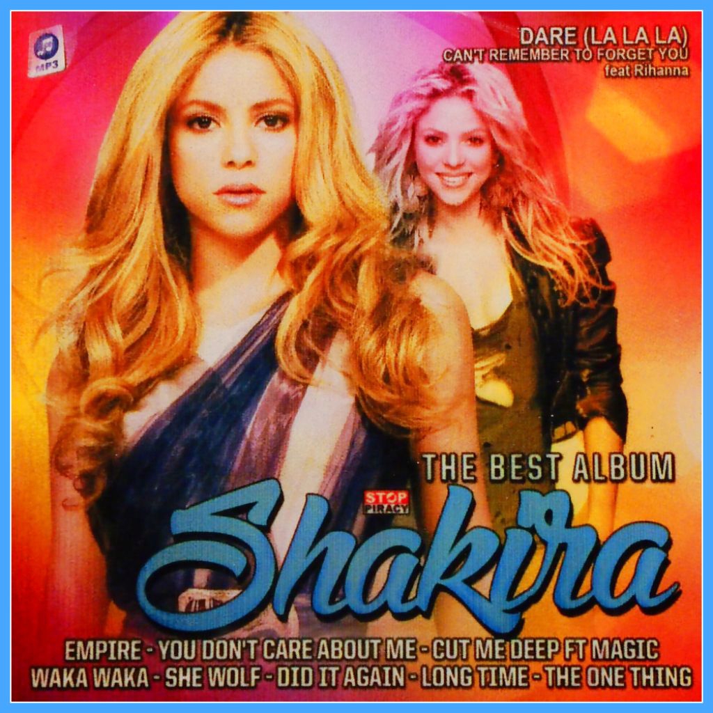 Kaset Mp3 Lagu Barat Shakira