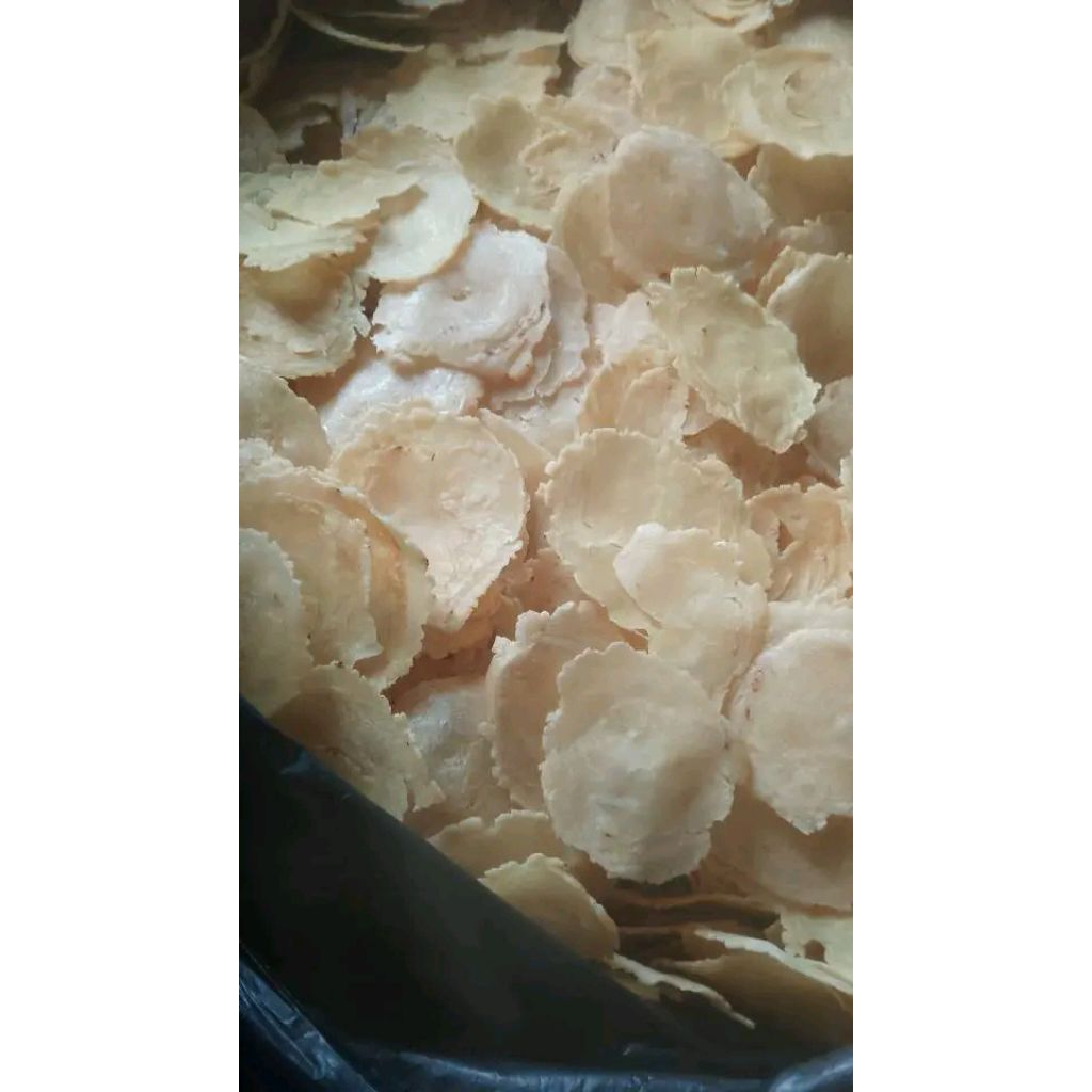 

emping melinjo mentah asli limpung kemasan 1 kg