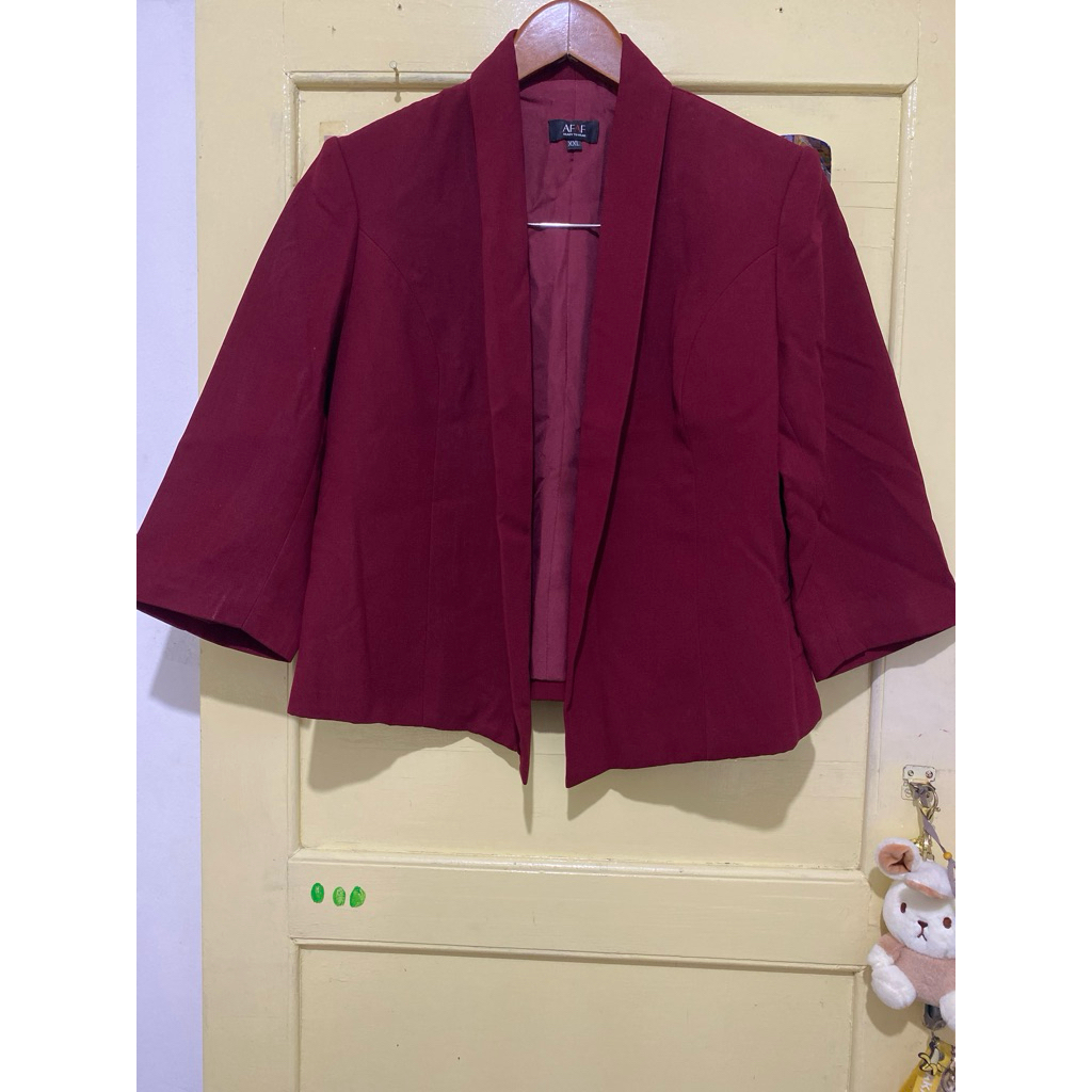 Blazer semi crop brand AFAF sizr XXL setara L