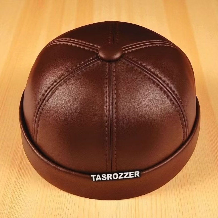 Peci uas kulit asli garut