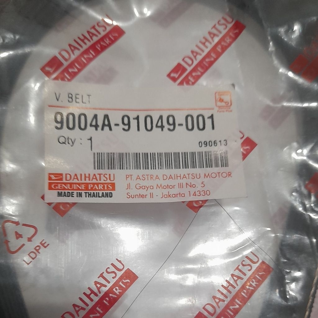 V Belt 6PK1570 V Belt 9004A-91049-001 Fan Belt 6PK1570