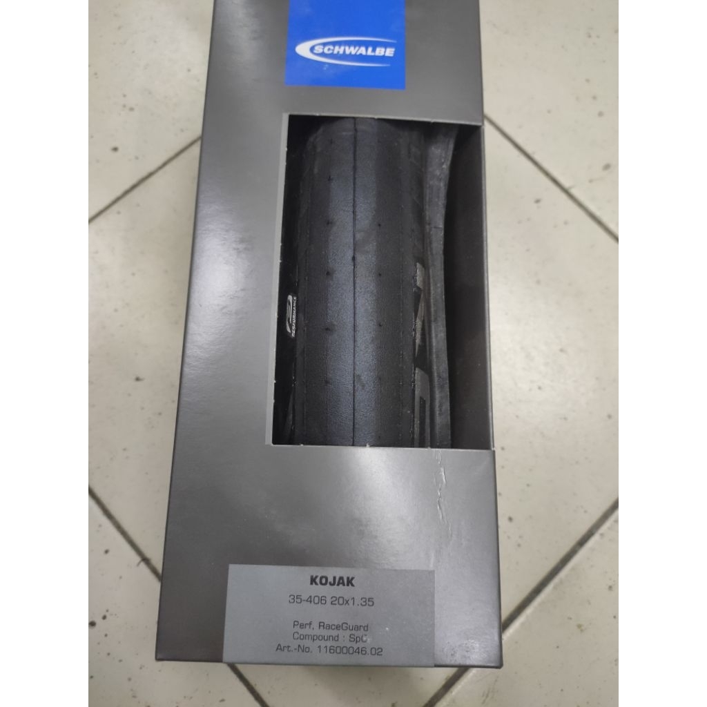 ban luar sepeda lipat 20 x 1.35 406 schwalbe kojak kevlar
