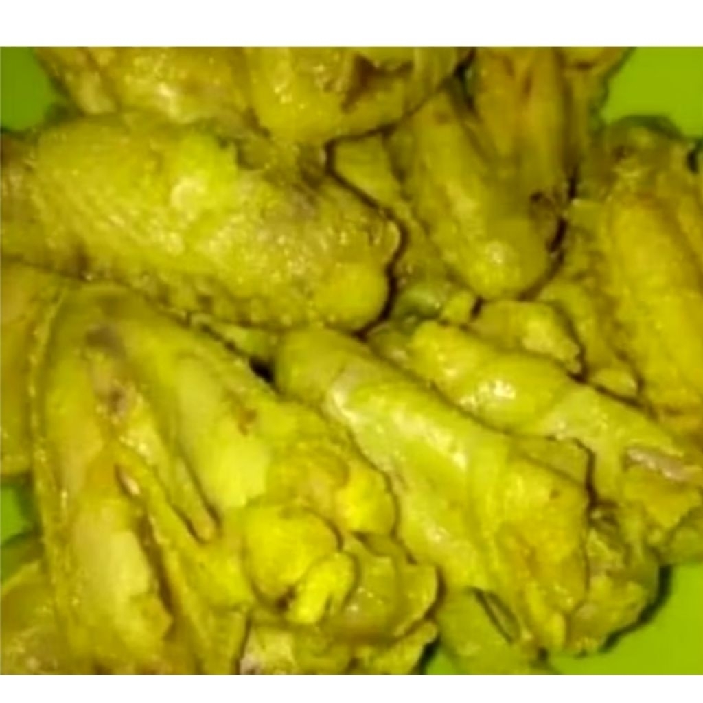 

Paket Sayap Ayam Ungkep Bumbu Kuning Isi 5 pcs