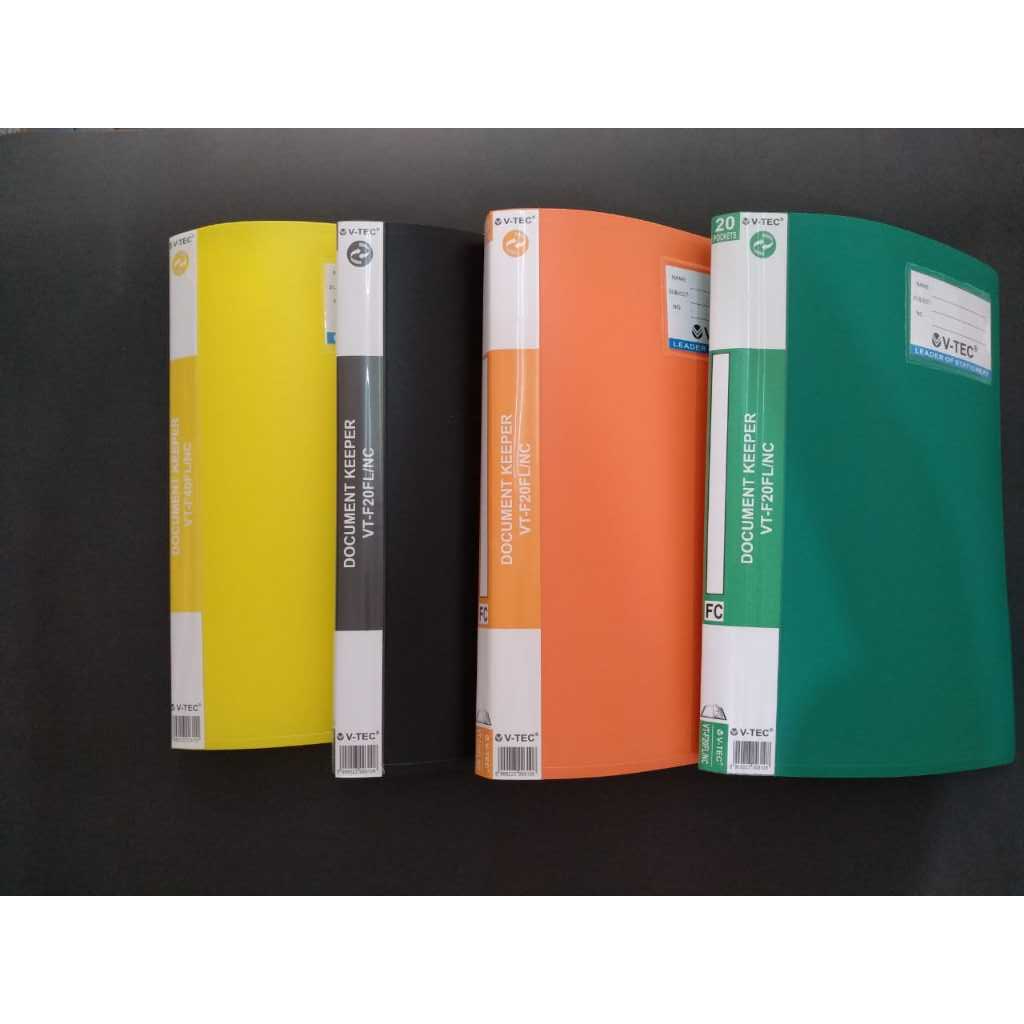 

Document keeper/clear holder Folio 20 lembar