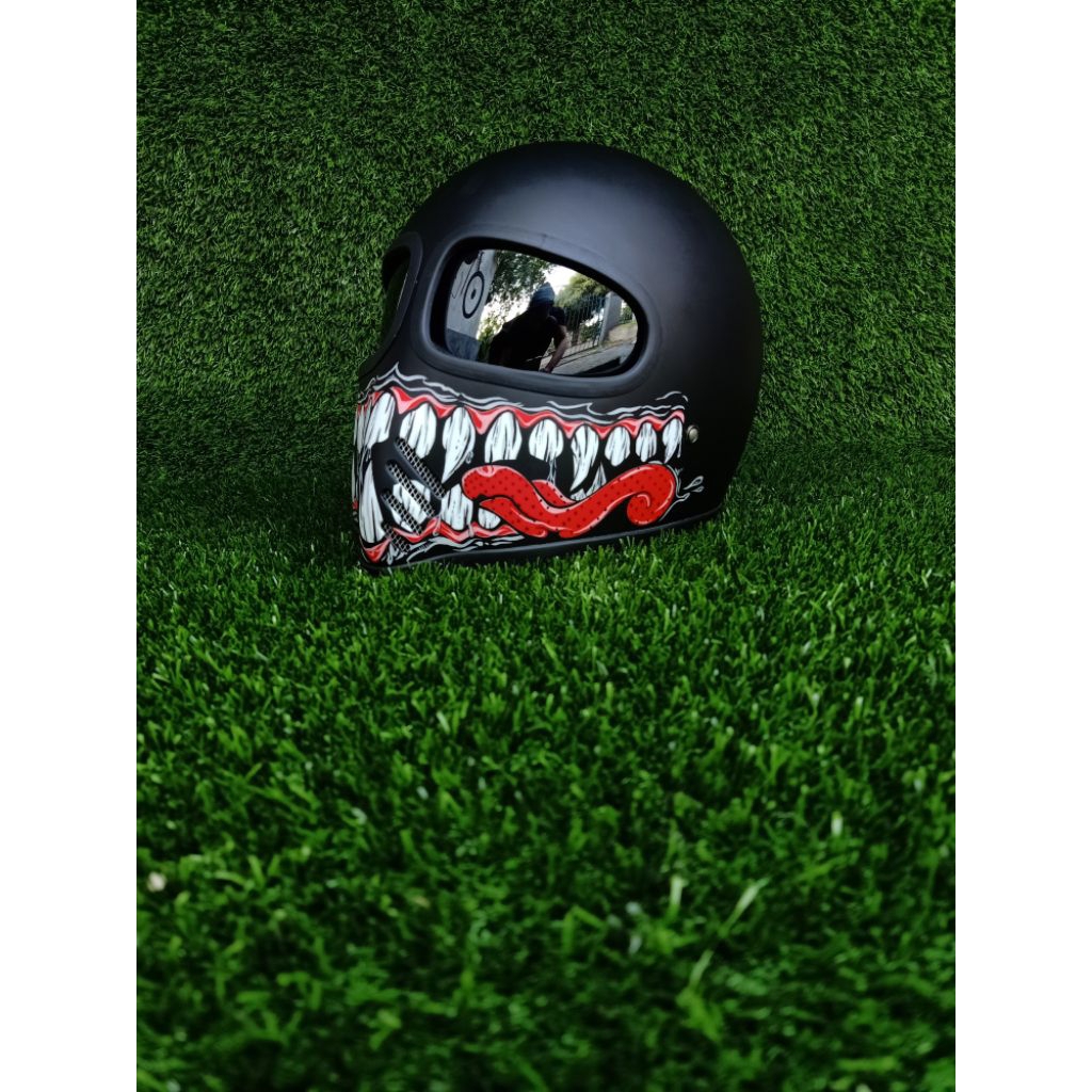 helm custom alien venom xf gp