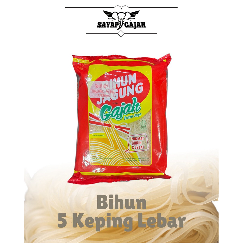 

Bihun Jagung Cap Gajah Putra Jaya