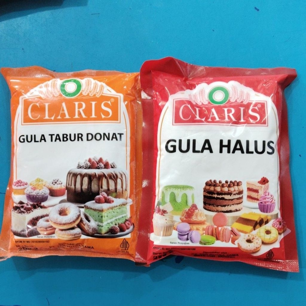 

Claris Gula halus / Gula donat kemasan 250gr