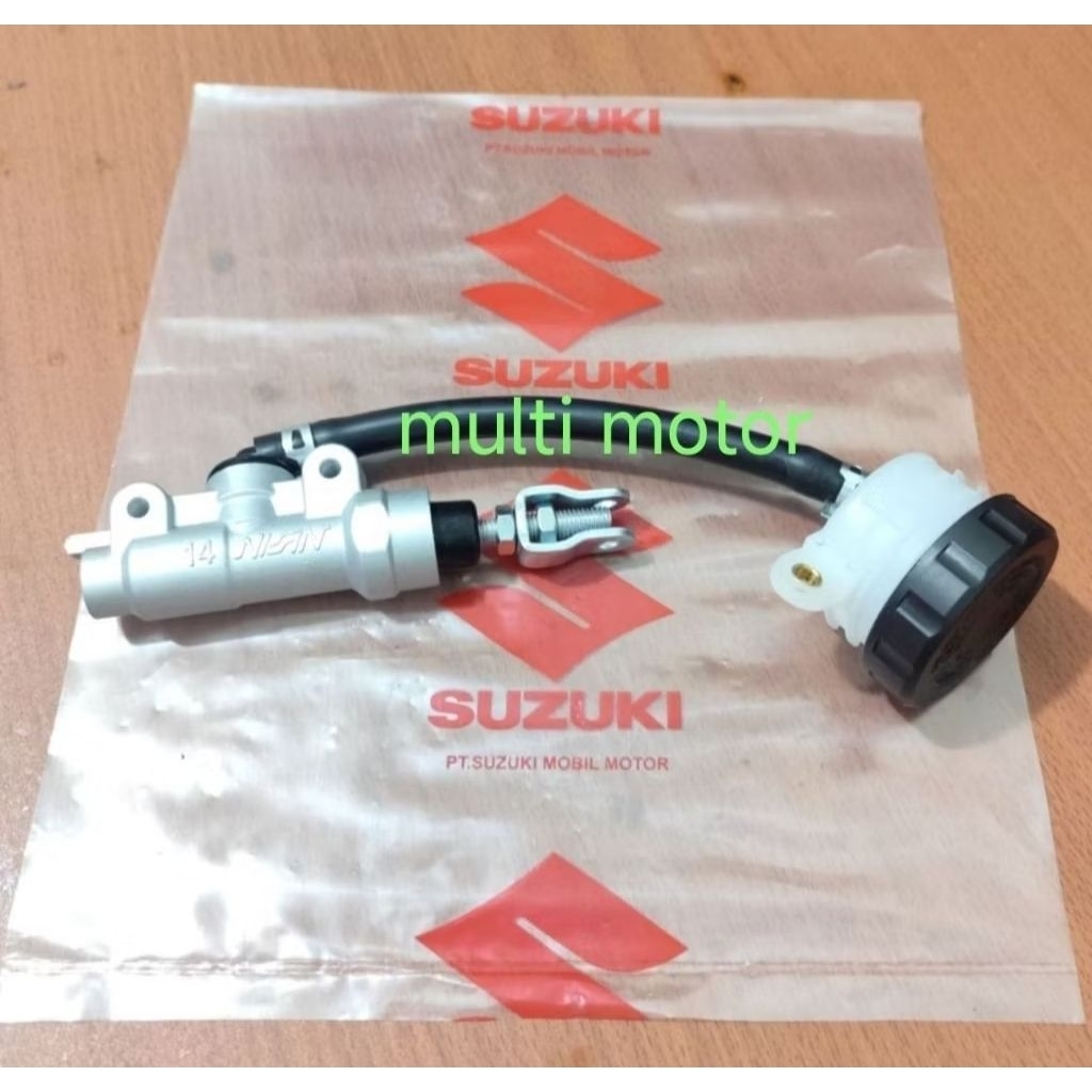 master rem set belakang  suzuki satria 2tak hiu lumba