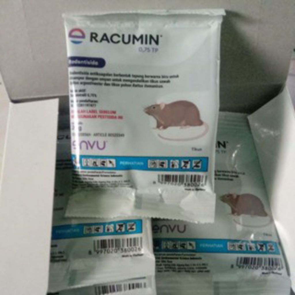 rodentisida racumin 0,75tp @20gr