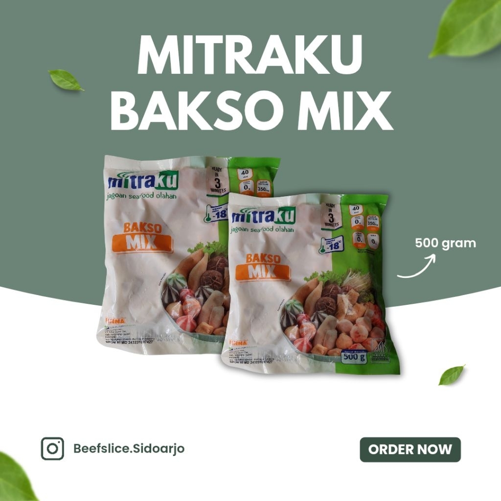 

READY Mitraku Bakso Mix 500 Gram